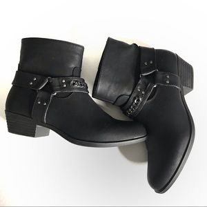 Cato Black Booties Size 9